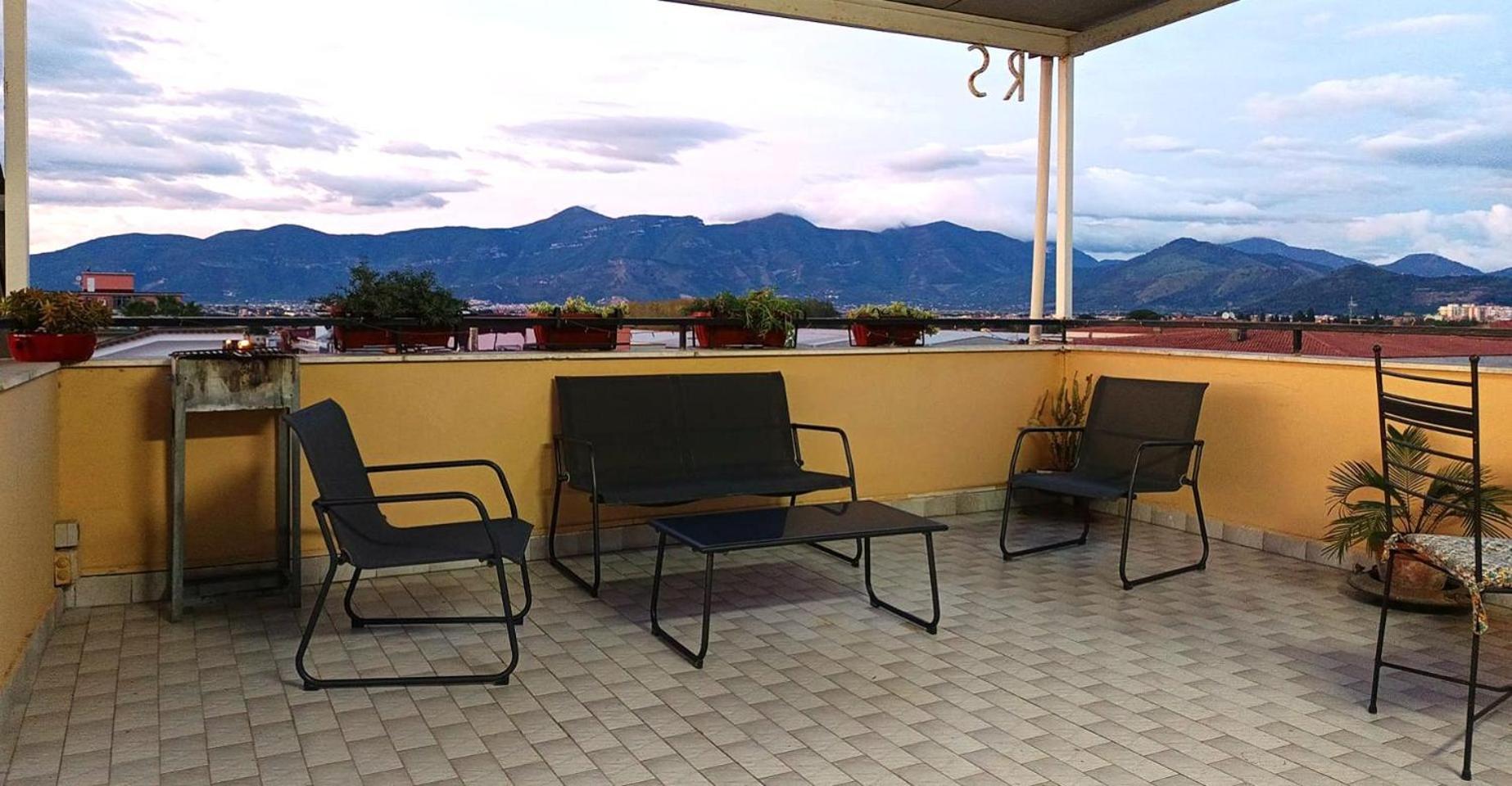 Palazzo Di Donna Panoramic Terraces And Private Parking Strategic To Amalfi Coast, Pompei, Napoli Villa Sant'Egidio del Monte Albino Luaran gambar