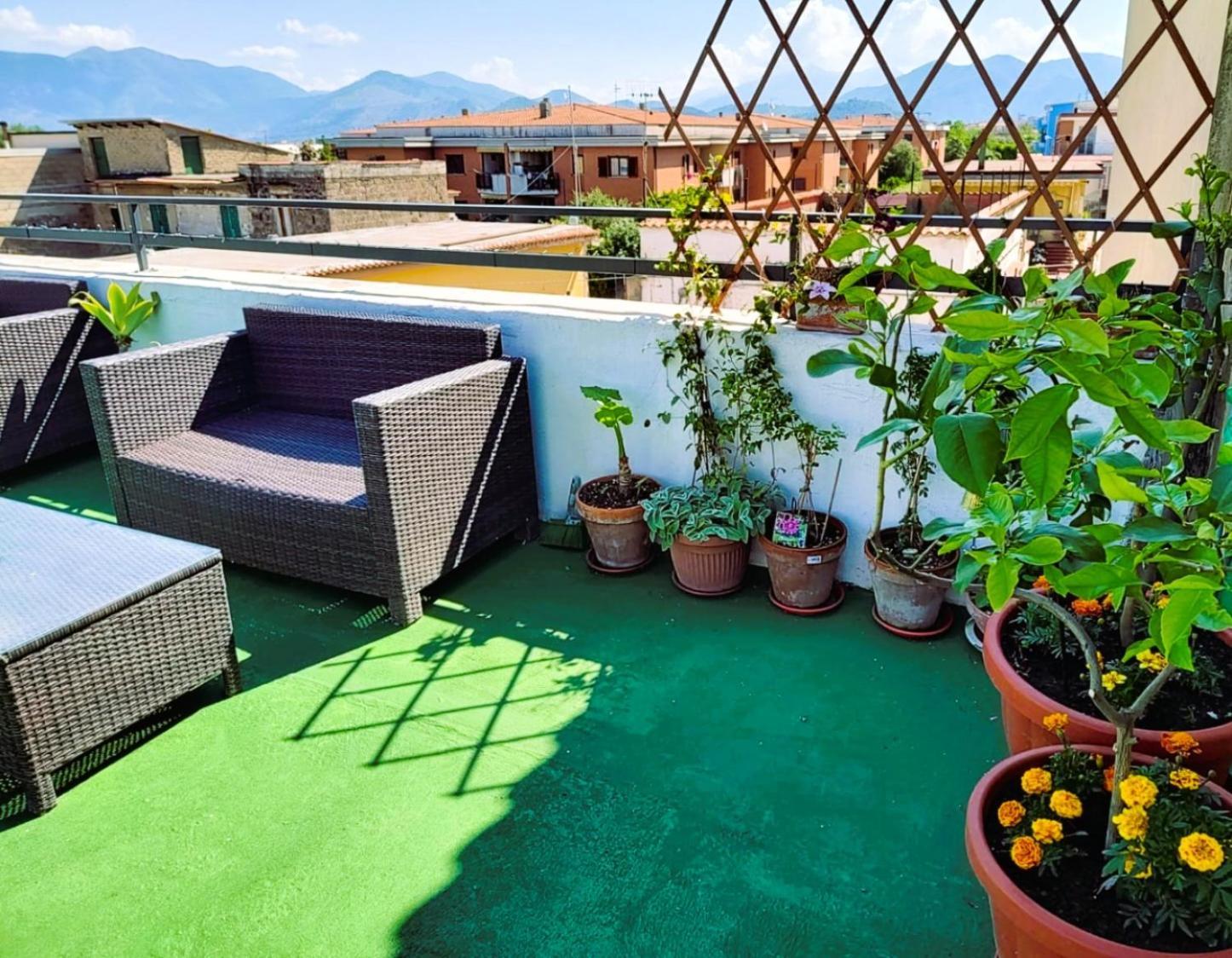 Palazzo Di Donna Panoramic Terraces And Private Parking Strategic To Amalfi Coast, Pompei, Napoli Villa Sant'Egidio del Monte Albino Luaran gambar