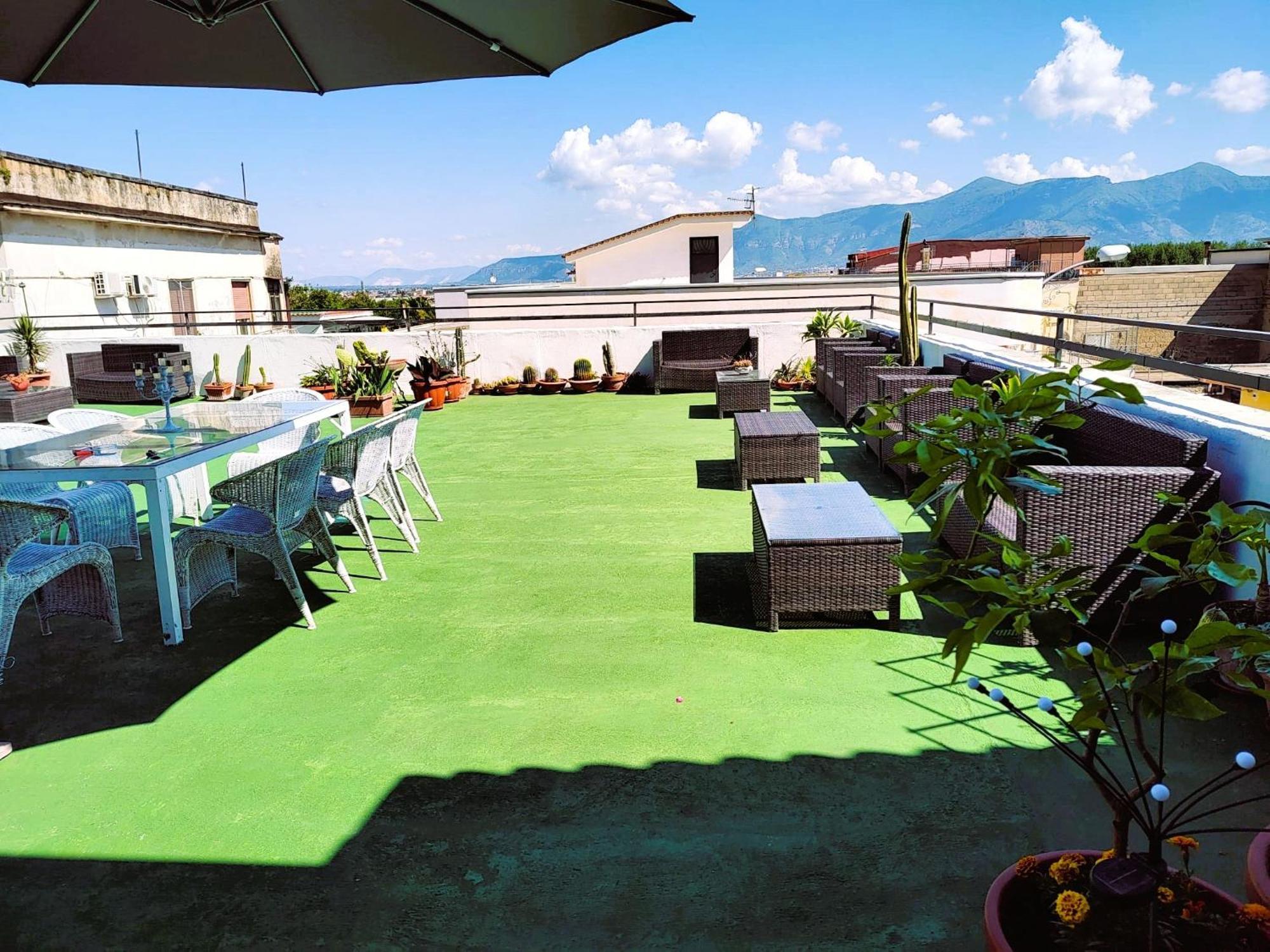 Palazzo Di Donna Panoramic Terraces And Private Parking Strategic To Amalfi Coast, Pompei, Napoli Villa Sant'Egidio del Monte Albino Luaran gambar