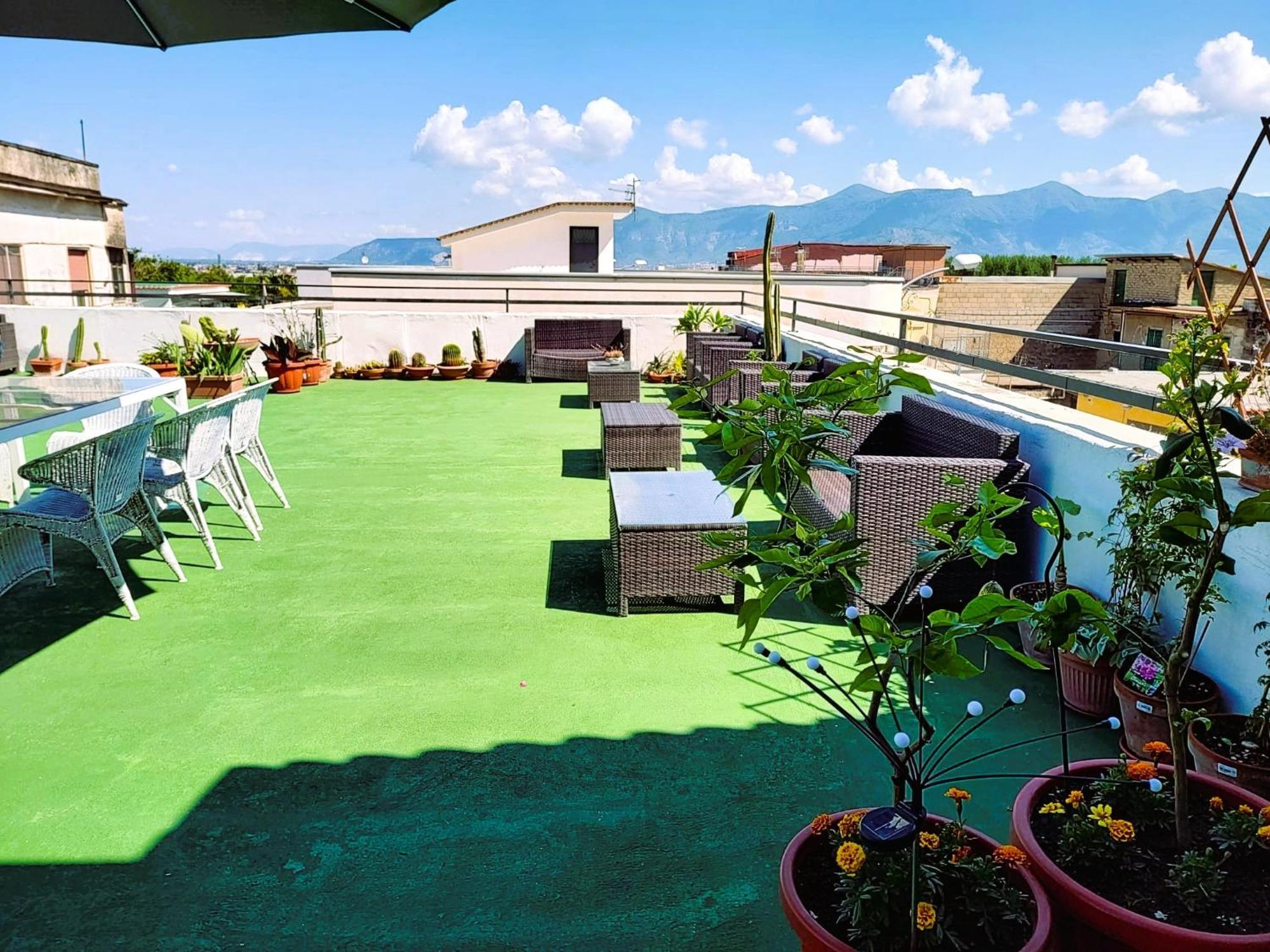 Palazzo Di Donna Panoramic Terraces And Private Parking Strategic To Amalfi Coast, Pompei, Napoli Villa Sant'Egidio del Monte Albino Luaran gambar